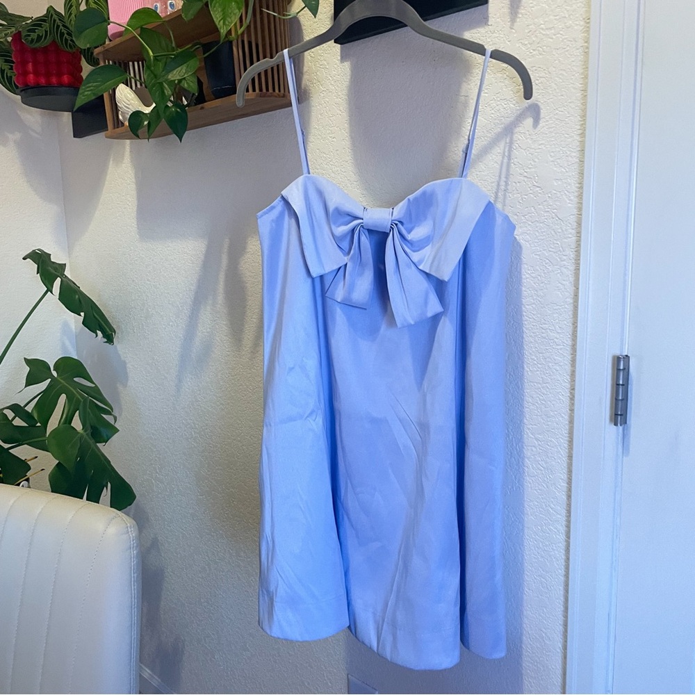 A New Day- Baby Blue Mini Dress, S